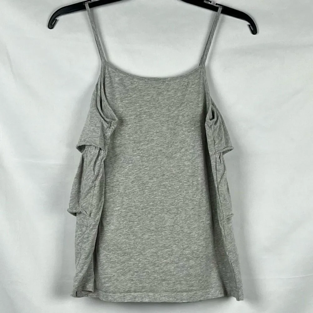 Gap Kids Gray Spaghetti Strap Layered Camisole Tank XXL (14-16)